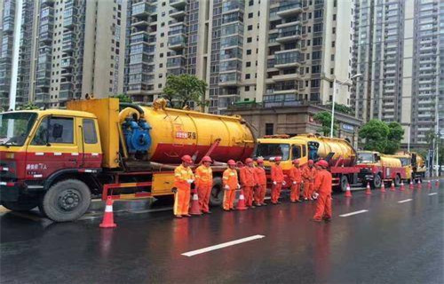 营根镇市政管道清淤