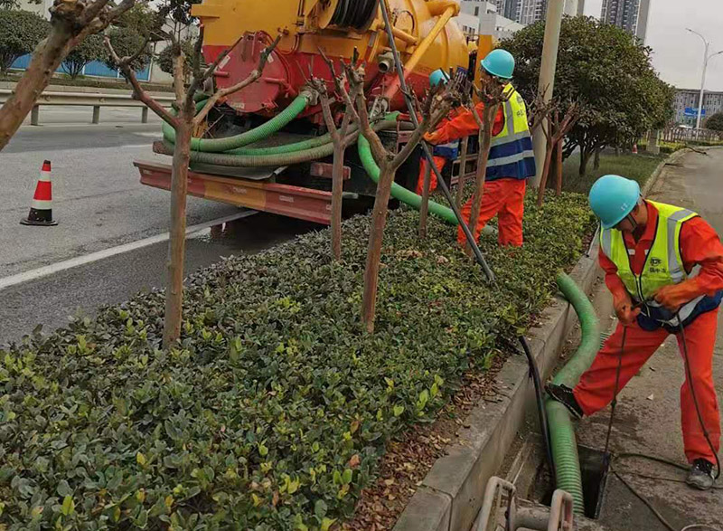 营根镇市政管道清淤